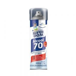 Alcool Super Dom 70% 300ml