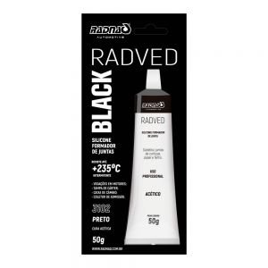 RADNAQ SILICONE P/ MOTOR PRETO 50G (RQ-3102) SELANTE